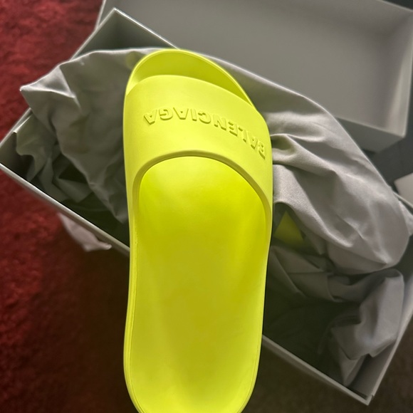 Balenciaga chunky sandal.  And Givenchy slides - Picture 5 of 8